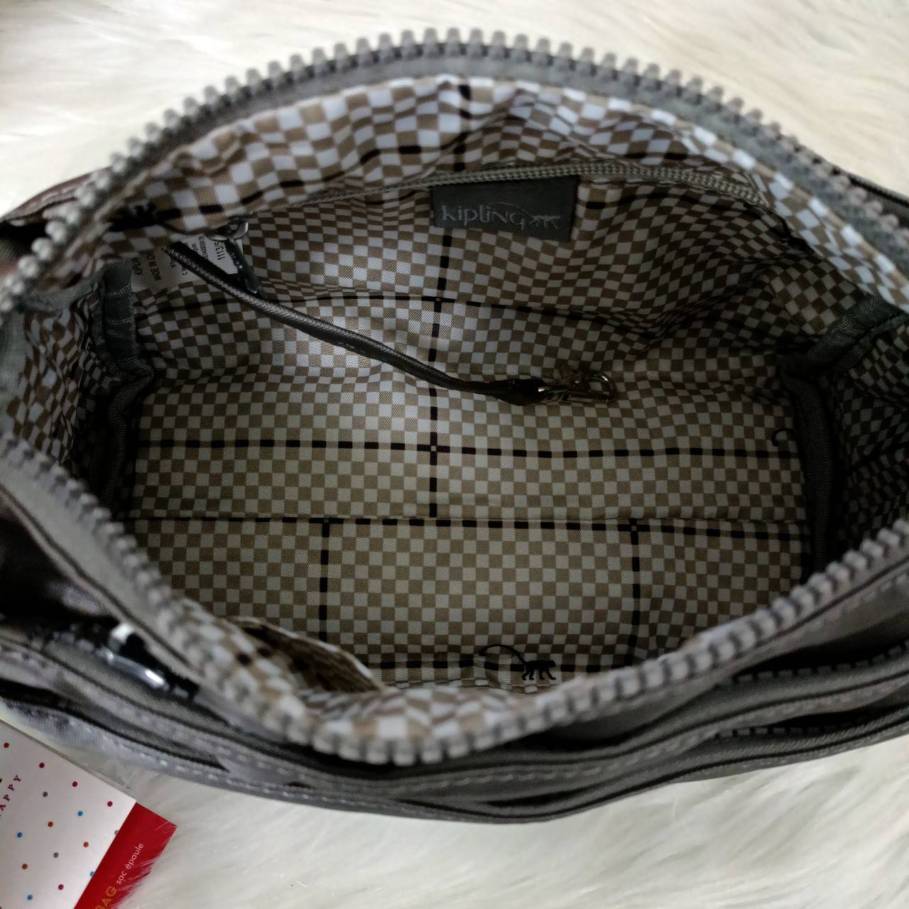 กระเป๋าสะพายkipling ผ้าไนล่อน คิปลิ้ง กระเป๋าคิปริ้ง outlet แท้