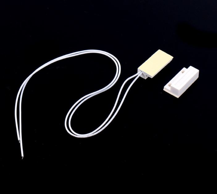 MC-38 Magnetic Door N.O. ( ปกติเปิด )contact Window Sensor MC38 Magnetic Switch สวิตช์แม่เหล็ก ติดประตู สีขาว