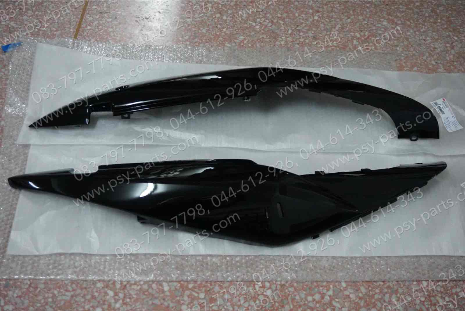 ฝาครอบข้างซ้าย-ขวา SONIC ไฟคู่-04 (T) สีดำ (NH485)