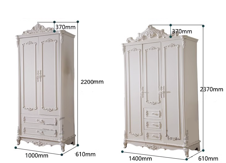 ตู้เสื้อผ้าหลุยส์ รุ่น Sharon