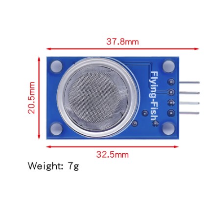 MQ-131 ตรวจจับโอโซน (O3) ใช้ในการตรวจวัดคุณภาพอากาศและการตรวจสอบมลพิษ เซ็นเซอร์ตรวจจับก๊าซโอโซน MQ131 Gas Sensor Ozone Module mq131