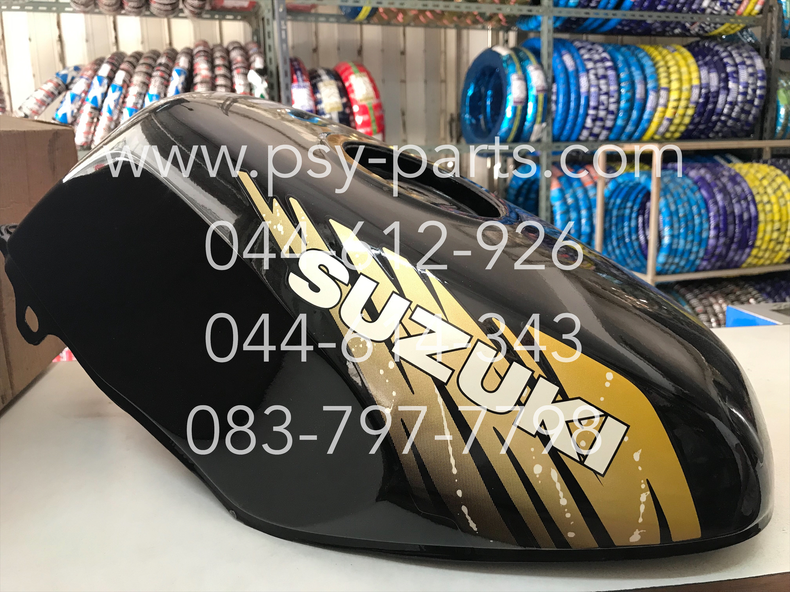 ถังน้ำมัน FLASH แท้ๆ สีดำ 44100-38D50-376T