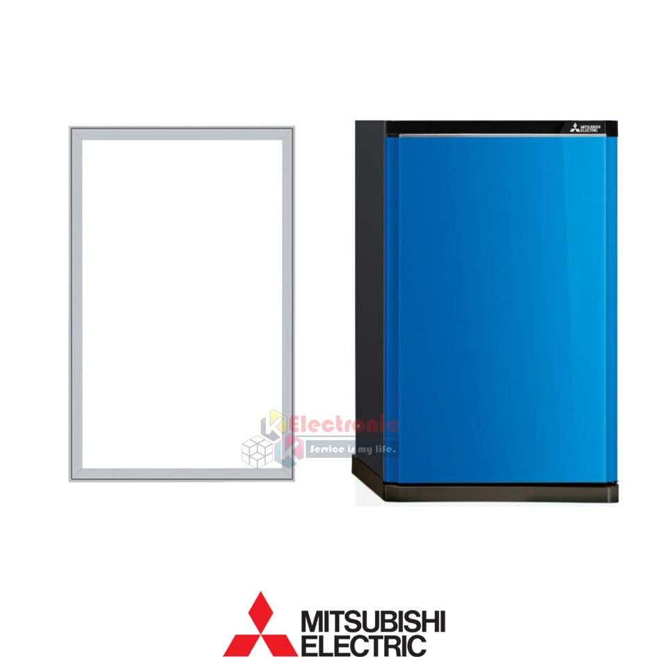 ขอบยางประตูตู้เย็น-Mitsubishi(มิตซูบิชิ)-สำหรับรุ่น*MR-FVB22J/MR-FVB22K/MR-FVB22M/MR-FVB22N-อะไหล่แท้ ใส่ง่าย