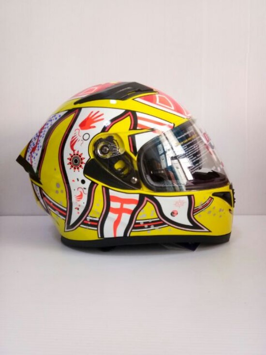 หมวกกันน็อค DECKEN K5 สีเหลือง