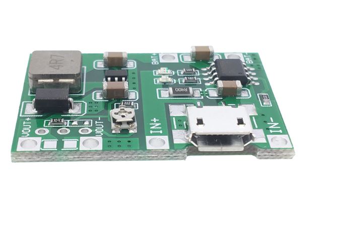 TP4056 3.7V 4.2V Adjustable Step Up Module 18650 Lithium Li-ion Battery Charging Discharge Power Board