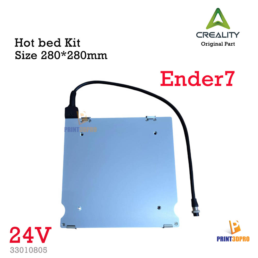 Creality Part Ender7 Hot bed Kit 3D Printer Part Heatbed
