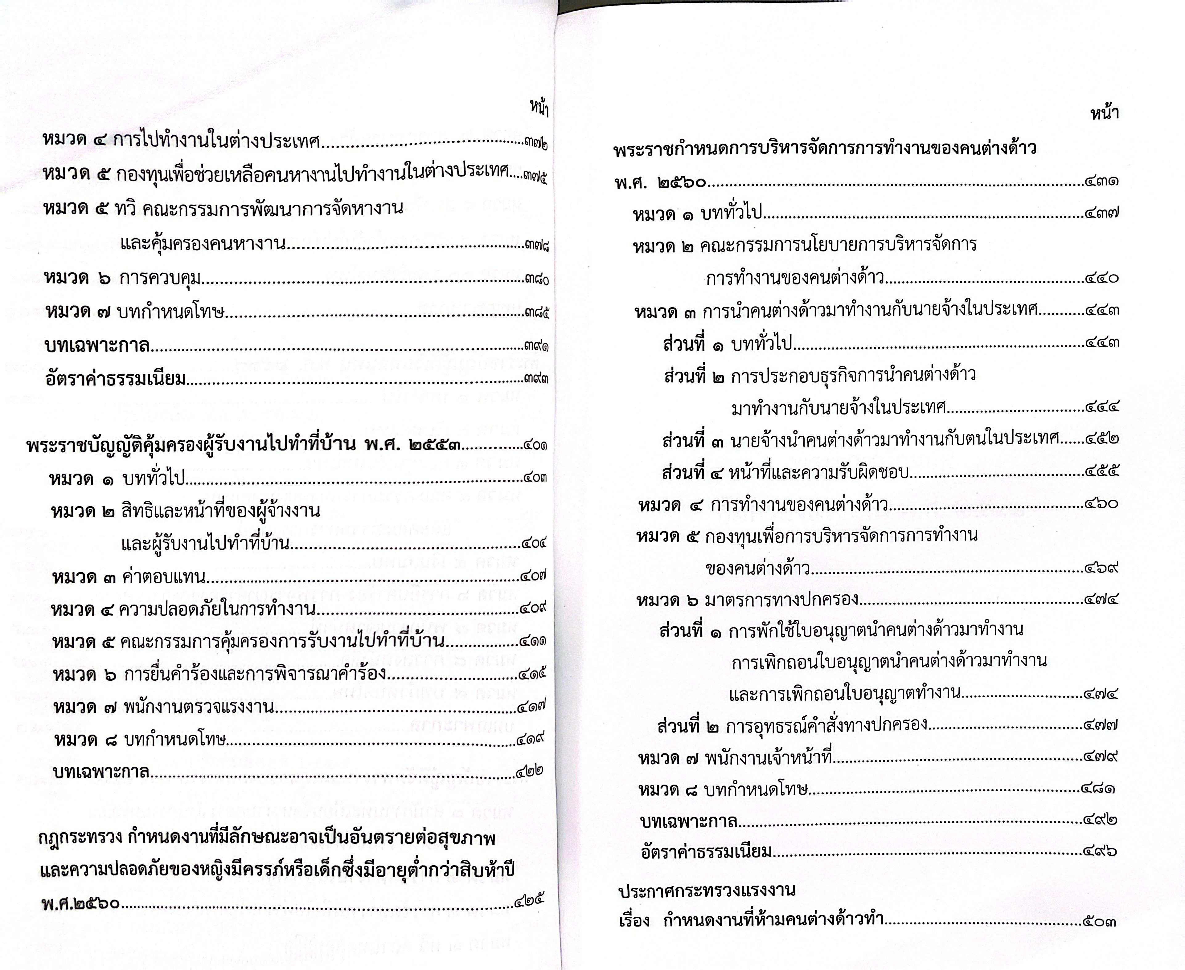 รวมกฎหมายแรงงาน (ธีระศักดิ์ เงยวิจิตร) ปีที่พิมพ์ : มีนาคม 2568 (ครั้งที่ 3)