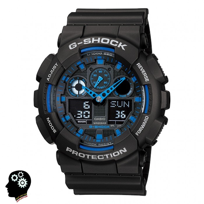Casio G-Shock ชาย GA-100-1A2DR