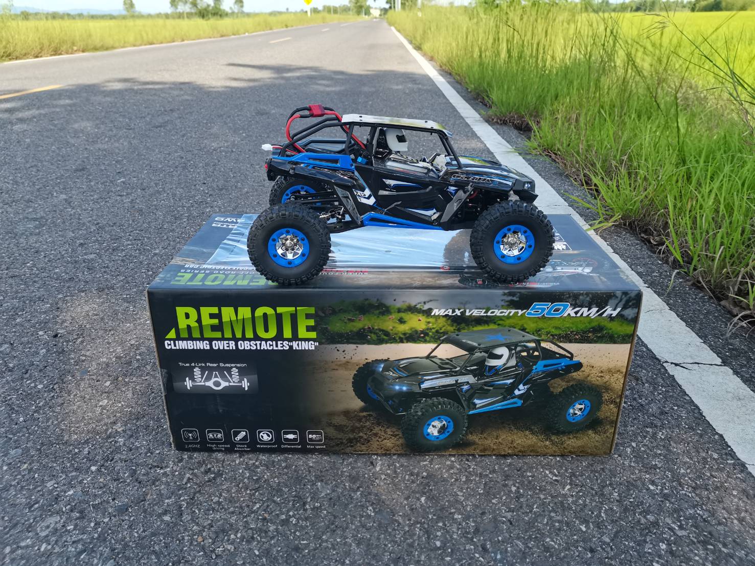 รถบังคับวิทยุ WL-TOYS 12428B ขนาด 1/12 ระบบ 2.4GHZ.4x4
