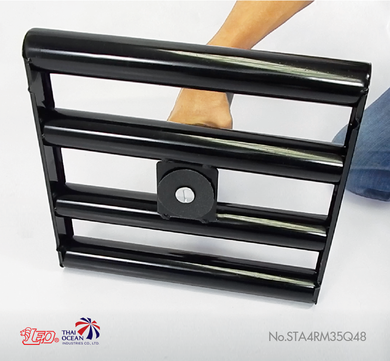 Leo ขาตั้งร่มสนาม แพเล็ก ขนาด35ซม. แกน 48 มิล ฐานตั้งป้าย,ธง ถอดเสาได้ พกพาสะดวก ติดตั้งง่าย