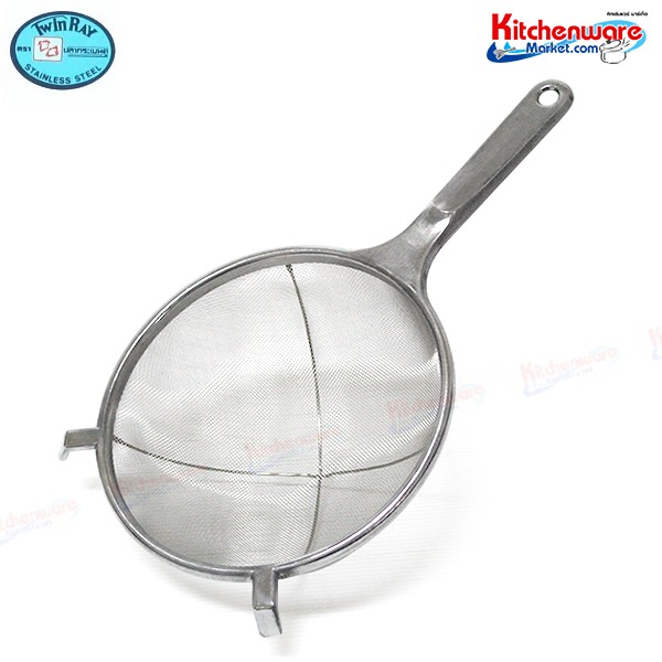Wire strainer with aluminum handle, 22 cm. Twin Ray, double ray