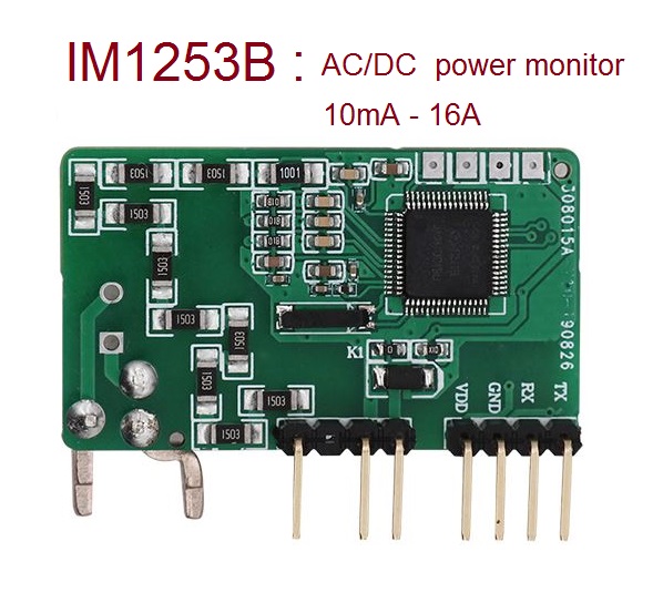 IM1253B AC/DC 10mA-16A voltage, current, power, electrical parameters, power measurement, power monitoring, power metering module