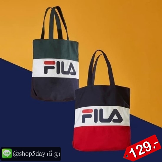 🔥กระเป๋าแฟชั่น ผ้าสะพายข้าง Fila ฟิล่า No.flla 129-C