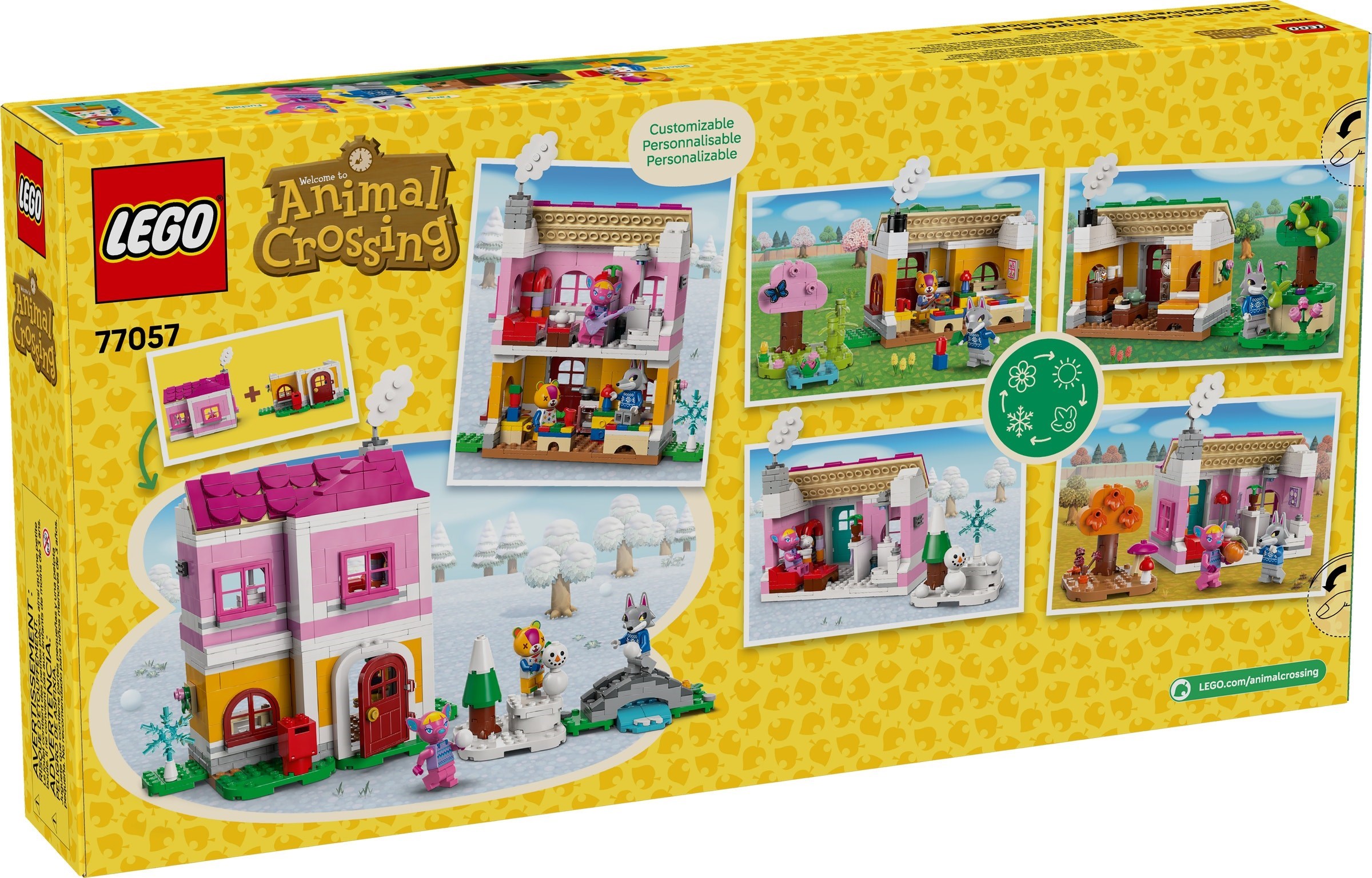 LEGO Animal Crossing เลโก้ 77057 Creative Houses: Seasons of Fun