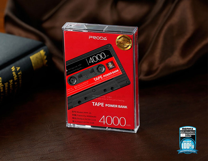 🔥แบตสำรอง Proda TAPE 4000 mAh by Remax