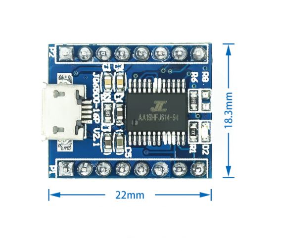 โมดูลเล่นเพลง MP3 JQ6500 Voice Sound Module USB Replace One to 5 Way MP3 Voice Standard