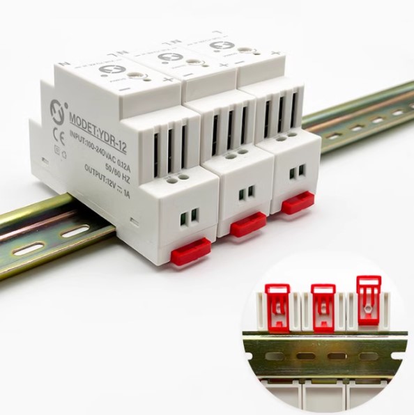 แหล่งจ่ายไฟ 5V 2.4A Din Rail switching power supply with overcurrent overvoltage short circuit protection
