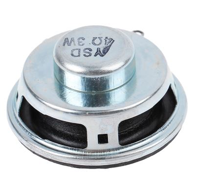 ลำโพง 4 Ohm 3W ขนาด 4 cm small audio horn speaker 3 watt toy speaker mini amplifier round small speaker diameter 4CM