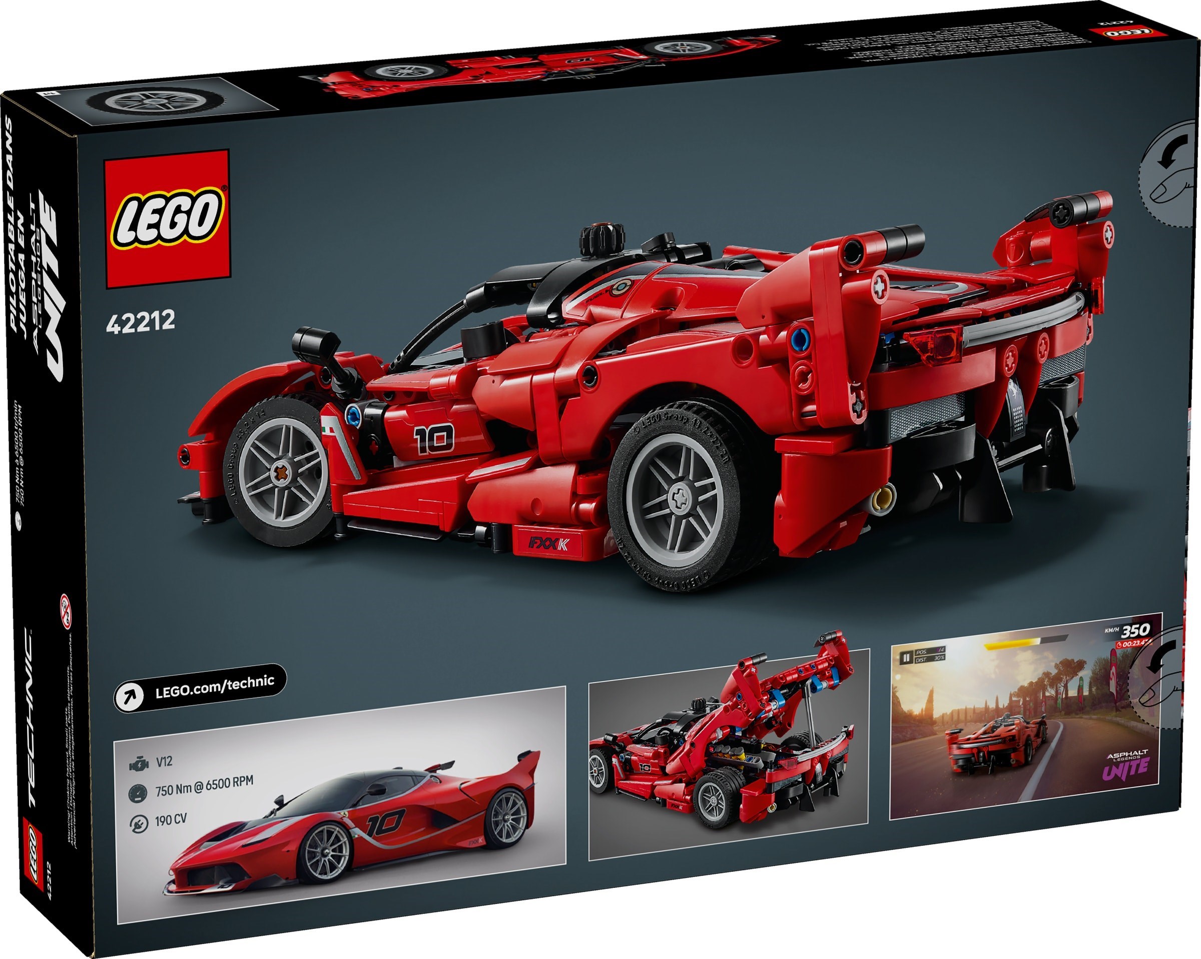 LEGO Technic เลโก้ 42212 Ferrari FXX K