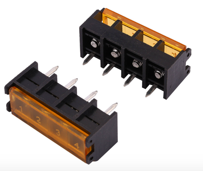 HB-9500-4P Terminal Block 300V 20A pitch 9.5mm Covered Connector