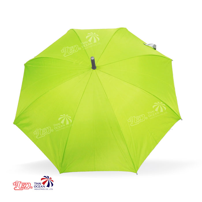 Leo ร่มยาว เปิดออโต้ ขนาด 21 นิ้ว ผ้าเคลือบยูวีกันแดด (ขายส่ง) 12 คันต่อกล่อง