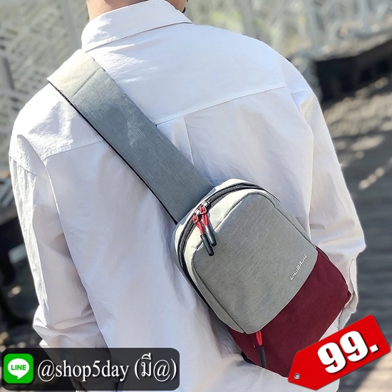 ♨️ กระเป๋าคาดอก fashion เรียบ ๆ สุดเท่ ⚡️