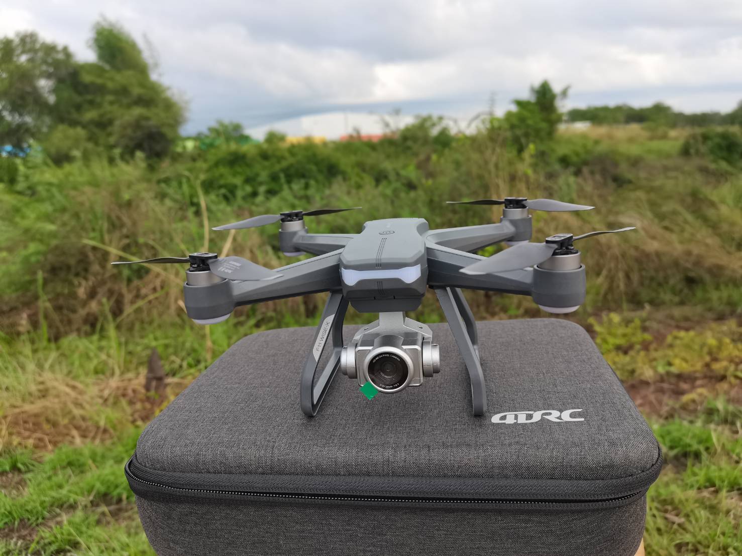 โดรนบังคับวิทยุ 4DRC F11 PRO GPS 5G WiFi FPV พร้อม 4K ESC HD Dual กล้องระยะการบิน 1KM Brushless RC โดรน RTF