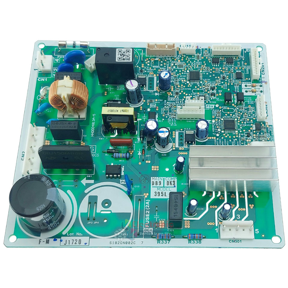 แผงบอร์ดตู้เย็น HITACHI(ฮิตาขิ)รุ่น*R-VG400PZ/R-V400PZ*อะไหล่แท้*ใช้ได้กับทุกรุ่นที่ทางร้านระบุไว้