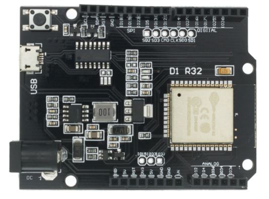 ESP32 For Wemos D1 Mini For Arduino UNO R3 D1 R32 ESP32 UNO R3 PINOUT WIFI Wireless Bluetooth Development Board CH340 4M Memory