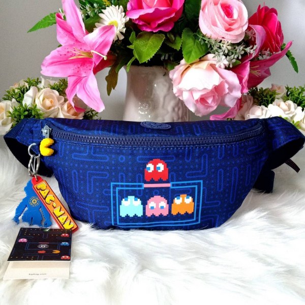 KIPLING กระเป๋าสะพาย กระเป๋าคิปลิ้ง Pac Man Fresh Waist Pack
