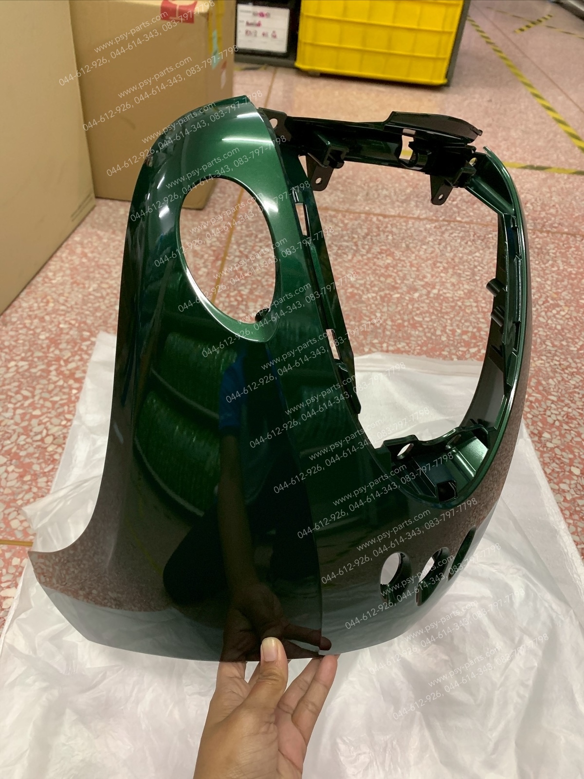 บังลม FINO แท้ๆ สีเขียว 4D0-F8311-00-P7 Yamaha