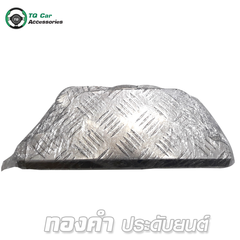 ครอบบันได รถตู้TOYOTA บันไดเหยียบ สแตนเลส คู่หน้า2ชิ้น