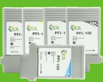 หมึกCanon PFI-106 Cyan 130ML เทียบเท่า