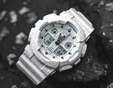Casio G-shock ชาย GA-100CG-7ADR