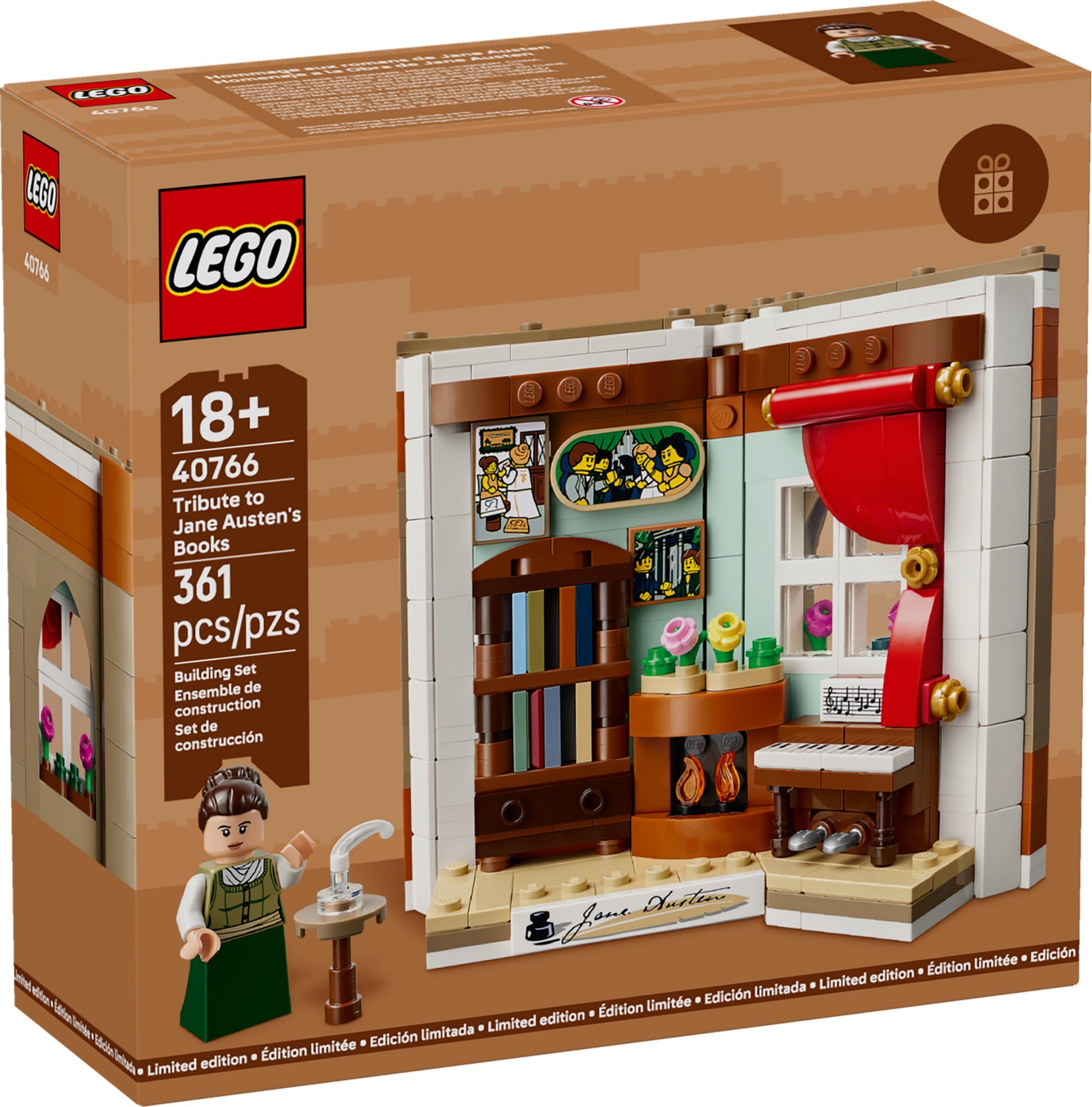 LEGO เลโก้ 40766 Tribute to Jane Austen's Books