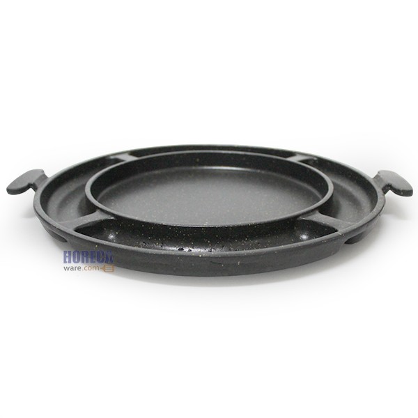 BBQ grill pan with cheese edge, Sheep brand