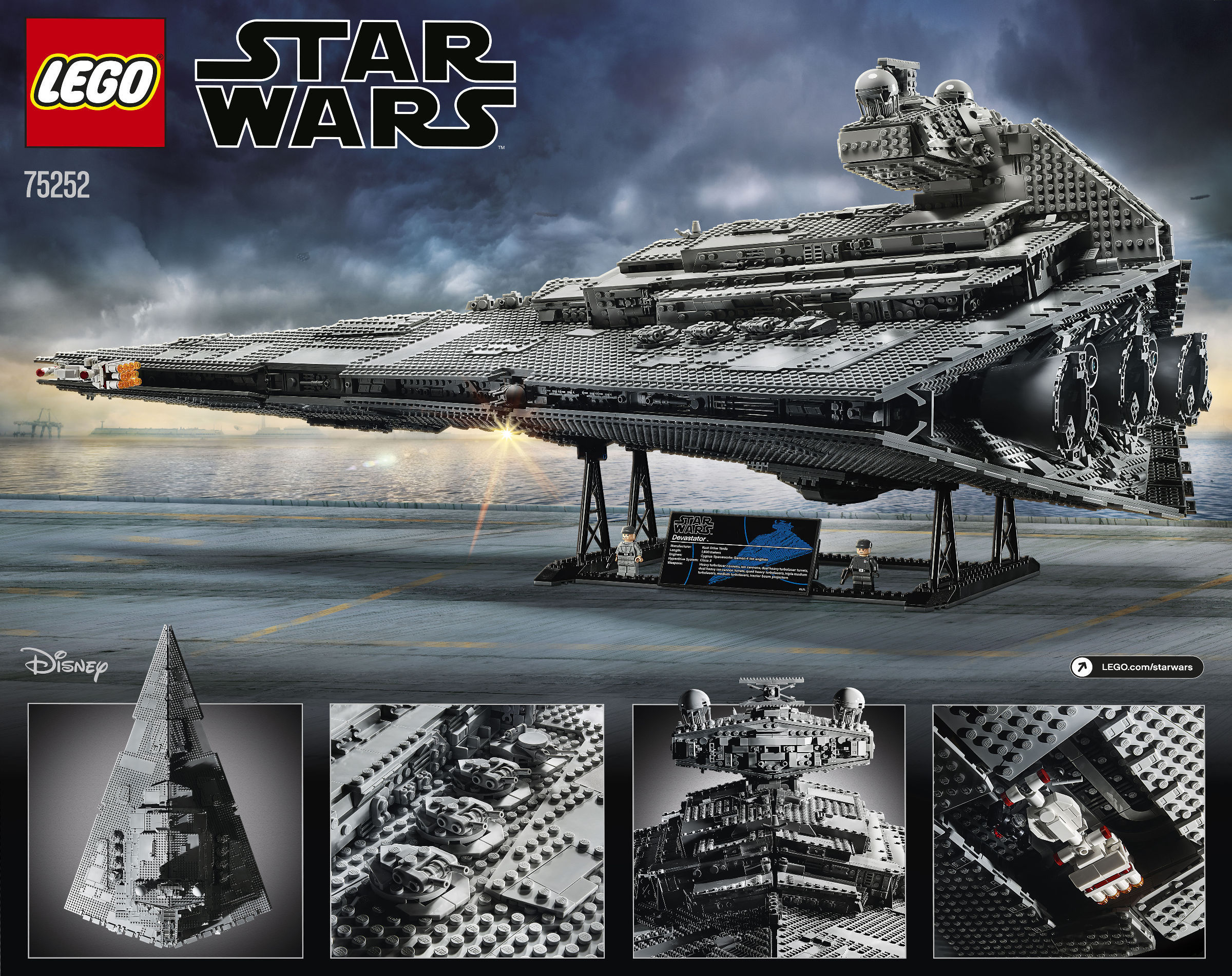LEGO Starwars UCS เลโก้ 75252 Imperial Star Destroyer