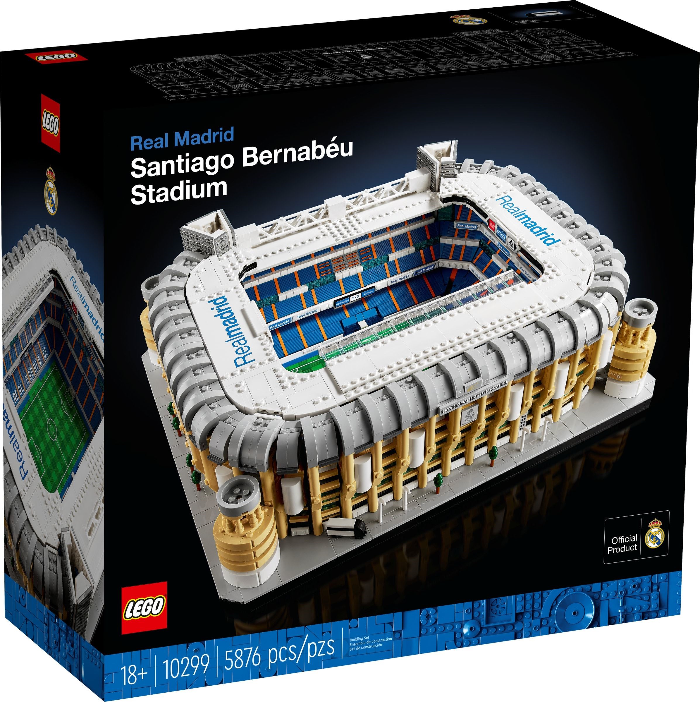 Lego Creator เลโก้ 10299 Real Madrid - Santiago Bernabéu Stadium
