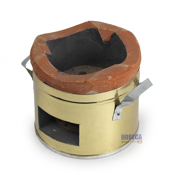 เตาทอง 7 นิ้ว หูจับข้าง สำหรับจิ้มจุ่ม หรือย่างเนย เตาดิน