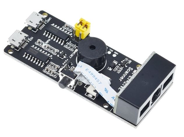 Barcode and QR code Scanner Module V3.0 1D/2D Codes Reader Two-Dimensional Scanning Engine Barcode Scan Recognition Module MH-ET LIVE โมดูลสแกนบาร์โค้ด