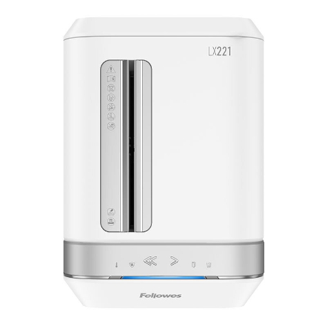 เครื่องทำลายเอกสารยี่ห้อFELLOWES รุ่น LX221 ทำลายเอกสารครั้งละ 20แผ่น 30L