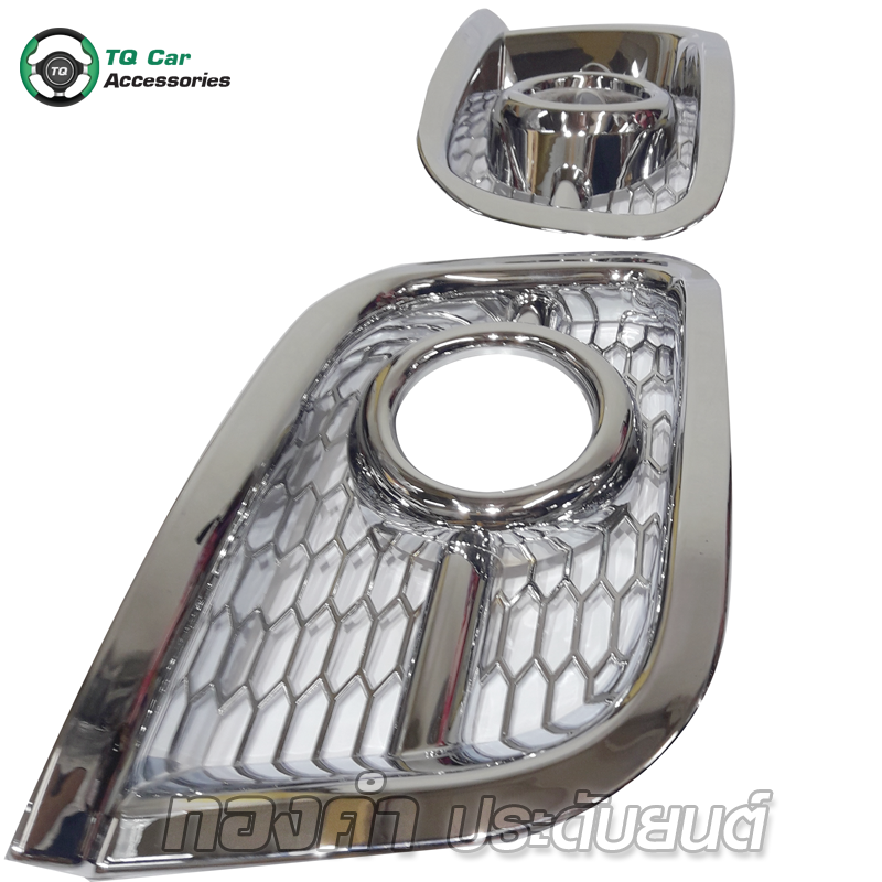 ครอบสปอตไลท์ ชุบโครเมียม Toyota Commuter, Ventury, Hiace 2005