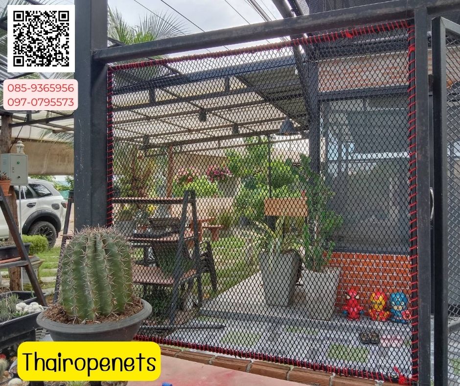 Review ตาข่ายราวสะพาน ตกแต่งทางเดิน สะพาน ตาข่ายกันตกระเบียง