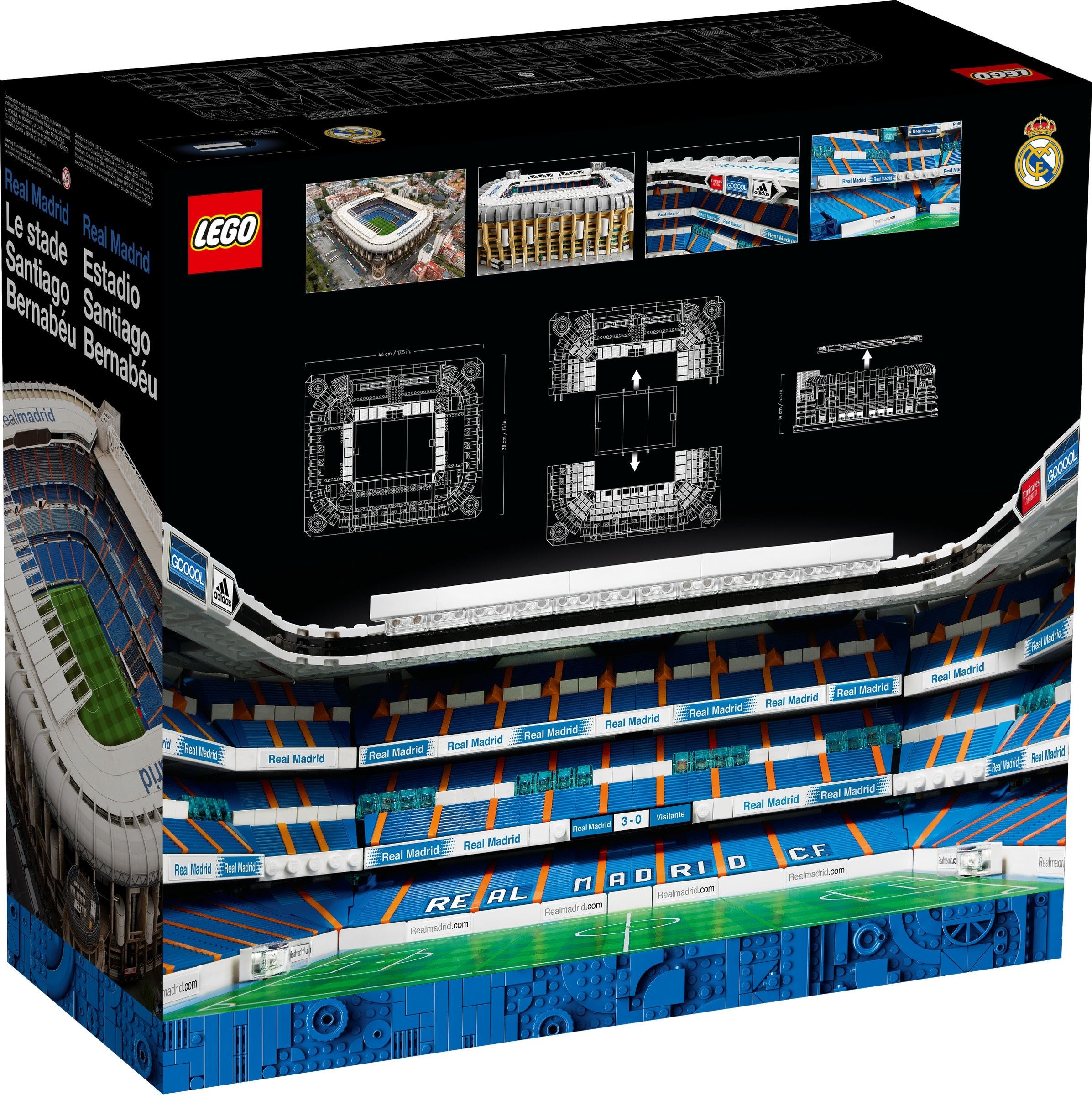 Lego Creator เลโก้ 10299 Real Madrid - Santiago Bernabéu Stadium