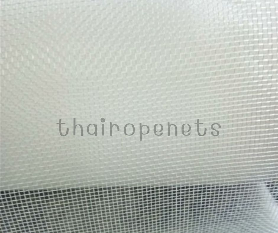 มุ้งคลุมโรงเรือนสไตล์มินิมอล มุ้งโรงเรือน มุ้งไนล่อนขาว (ฺWhite Nylon Net) ตาข่ายไนล่อน