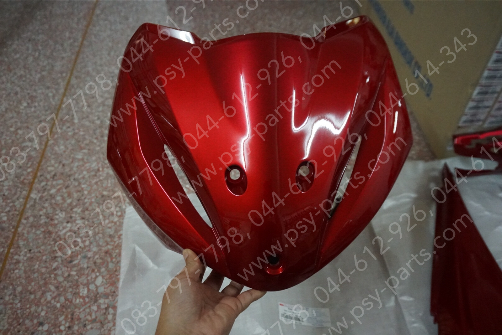 พลาสติกชุด WAVE 110-I/14, WAVE 110-I/12 สีแดงบรอนซ์ (R340)