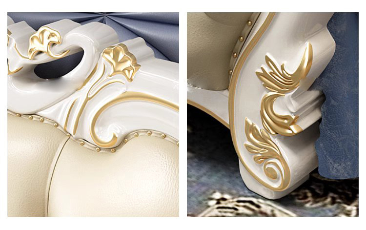 เตียงเจ้าหญิง เตียงหลุยส์ เตียงนอนหลุยส์ รุ่น Wendy