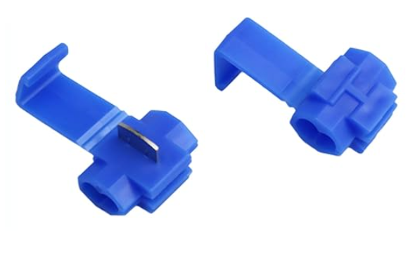 wire connector 0.75-2.5 sq.mm. non-destructive break-free wire splitter stripping-free plug-in terminal block