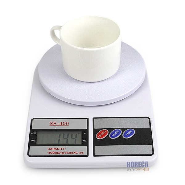 ตาชั่งดิจิตอล 7Kg ตัวขาว sf-400 เปเป้