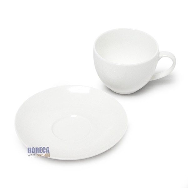Coffee cup set with saucer, Go Ceramic brand